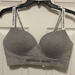 Victoria's Secret Heather Gray Padded Bra Bralette Photo 0