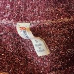 Raga  Kylie High Neck Pink Tinsel Sweater Photo 4