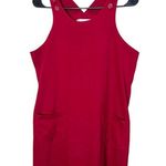 Vintage Casual Corner Annex Red Maxi Jumper Dress Size 10 Photo 1