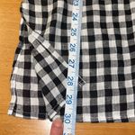 Eileen Fisher  Womens Gingham Organic‎ Linen Sleeveless Tunic Black Small NWT Photo 11