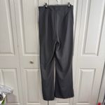 Gray pleated trouser pants size large Photo 3
