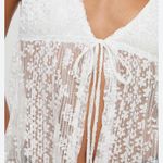 Princess Polly  Ivory Lace Tie-Front Blouse 0251 Photo 1