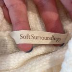 Soft Surroundings  Cowl Neck Cream‎ Sweater- Size 1X Photo 1