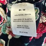 Bila Maxi Dress Womens M Navy Floral Sleeveless Boho Cottagecore Indie Hippie Blue Size M Photo 7