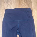 Lululemon  Align High-Rise Ruched Waist Pant 25" True Navy - Size 4 Photo 3