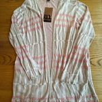 ByDesign Women’s Size XL Pink &‎ White Knit Cardigan NWT sold as is see photo Photo 0