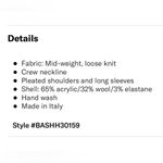 Ba&sh Like new!  District Sweater Photo 5