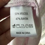 Cinnamon Girl Hawaii Sleeveless Geometric Racer Back V Neck Flowy Mini Dress XS Photo 4