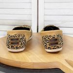 Toms  National Geographic Alpargata Leopard Print Slip On Shoes Tan 8.5 Photo 5