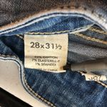 BKE Womens Stella Straight Jeans Distressed Low Rise Stretch 28Rx31.5 Photo 5