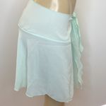 Zuliana Ruffle Lettuce Trim Ruffle Tie Sarong Skirt. Made In USA. New Size undefined Photo 1