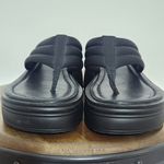 Limelight  Womens Black Platform Flip Flop Sandals Size 8 Photo 1