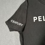 Peloton Womens XS Black Short Sleeve Athletic Crew Neck Tee T-shirt Century 100 Photo 3