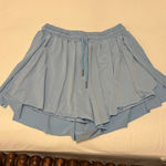 Blue Flowy Boutique Shorts Size M Photo 0