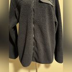 Columbia Preloved  Black Mountain Side Heavyweight Fleece Zip Size Medium Photo 3