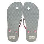 Havaianas  Sz 41 - 42 | US 9 10 Checkmate Gray Pink White Flip Flops Sandals Photo 5