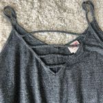 Mossimo Supply Co. Gray One Piece Romper with Elastic Waistband Size M Photo 1