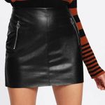 SheIn Faux Leather Skirt Photo 0