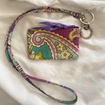 Vera Bradley Zip ID Wallet + Lanyard Photo 0
