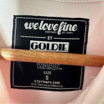 WeLoveFine by Goldie Star Wars Rebel Scuba Sleeveless Hooded Dress Size Small Pink Photo 5