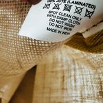 Jute Bon Voyage Beach Sequin Pineapple Beach Travel Tote Bag Vacation Tan NWT Photo 3