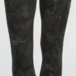 Spanx  Jean-ish Ankle Legging Acid Wash Grey‎ Marble Plus Size 1X Photo 0
