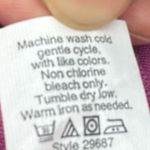 J.Crew long sleeve cotton/silk purple top / M / Excellent condition Photo 10