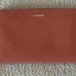 Jil Sander Zip around full size Wallet MD Giro, NEW with tags Pink Photo 0