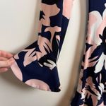 Laundry by Shelli Segal  Floral‎ Ruffle Flounce Hem Dress Size 2 Tropical Office Photo 1