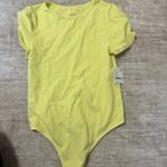 Free People  intimately bodysuit size xs/s butter yellow new with tags  Photo 1