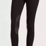 Tory Burch Black Leather Panel Jodhpur Leggings Riding Pants Size XS X-Small Photo 0