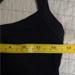 Free People Black All Clear Cropped Top Size M/L NWOT Photo 5