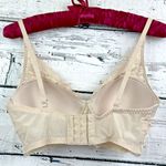 Maidenform  [Size 32D] Beige Lace T-Shirt Bra Full Coverage Adjustable‎ Wireless Photo 1