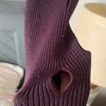 River Island ☀️  purple cropped ribbed long sleeve Photo 5