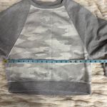 American Eagle  Outfitters Gray Camo Raglan Sweatshirt Womens Size Small Photo 6