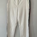 San Joy  White Chinos with Red and Green Stripes Photo 0