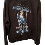 Beyoncé Renaissance World Tour 2023 Sweatshirt Sz L Black Heavy Duty Cotton Size L Photo 0