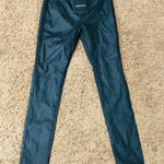 Parisian  Women's Skinny Jegging High Waisted Black‎ Coated Size 4 NWT Photo 0