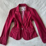 Nine & Co. Burgundy Red Nine West Blazer  Photo 0