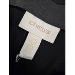 Chico's  Women's Solid Black Dress Pants Size 2.5 Short - Large 14/16 Photo 3