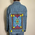 Disney Oh My  Magic Carpet Denim Jacket Size XL Photo 1