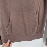 Monrow Women's Tan Super Soft Pullover Hoody Hoodie Hooded Sweatshirt Medium Photo 3