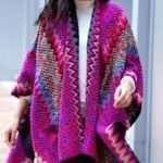 Shiraleah  DORA CAPE Bright vibrant crocheted colors oversized shawl cardigan NWT Photo 0