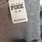 PINK - Victoria's Secret Victoria's Secret Pink Women's M Sleep‎ Long Sleeve Top Grey Loungewear Comfy Photo 3
