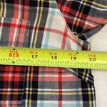 Boden Red Plaid Flannel Sleepwear Nightshirt Pajamas Nightgown Womens Size Small Photo 4