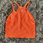 Free People Movement Happiness Runs Tank Top | Size M/L | EUC Orange Size M Photo 2