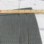 The Limited  Peplum Pencil Skirt Women's Size 2 Black White Houndstooth Lined Photo 6