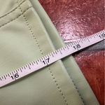 Noisy May Light Green Vegan Leather Mini Skirt Photo 4