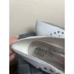 Bleecker and Bond  White Arianna Loafers Women's Size 9 Studded Leather RockN'Roll Photo 8