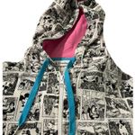 Disney Parks Full Zip Hoodie Minnie Mouse Whoosh So Sweet Comic Strip Cartoon L Photo 4